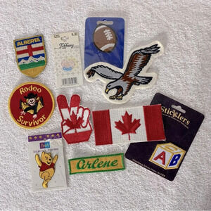 Bundle Of Vintage Patches x10